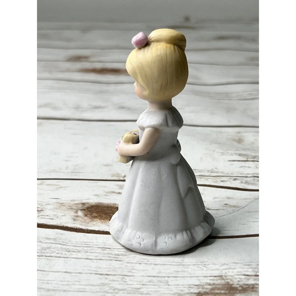 Enesco Growing Up Birthday‎ Girls Porcelain Figurines Lot of 4